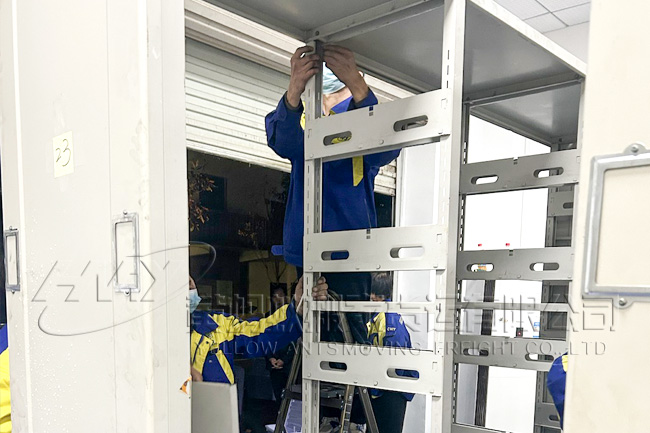 搬遷作業現場